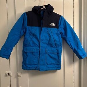 The North Face Kids Blue Down Jacket